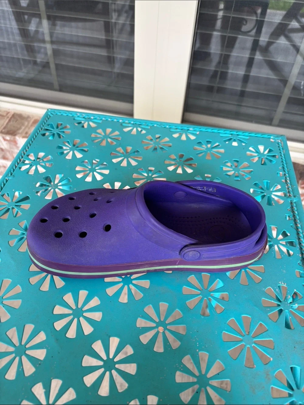 Crocs‎ Purple Crogman Kids Clogs Shoes